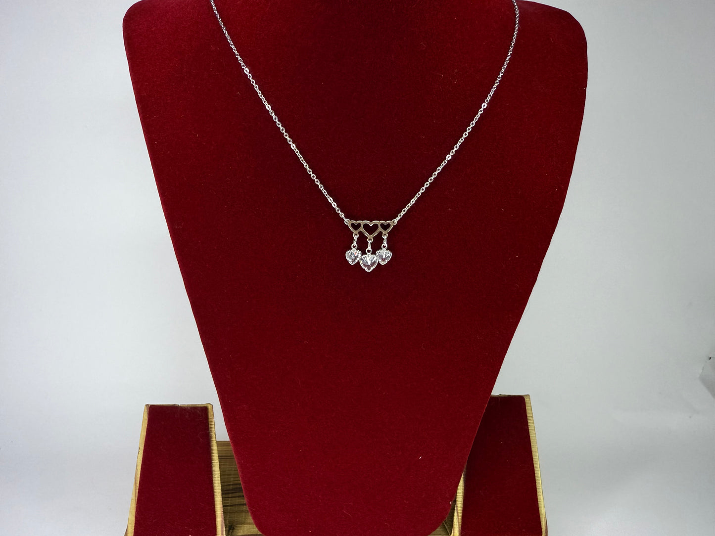 Triple Heart Necklace KM0005