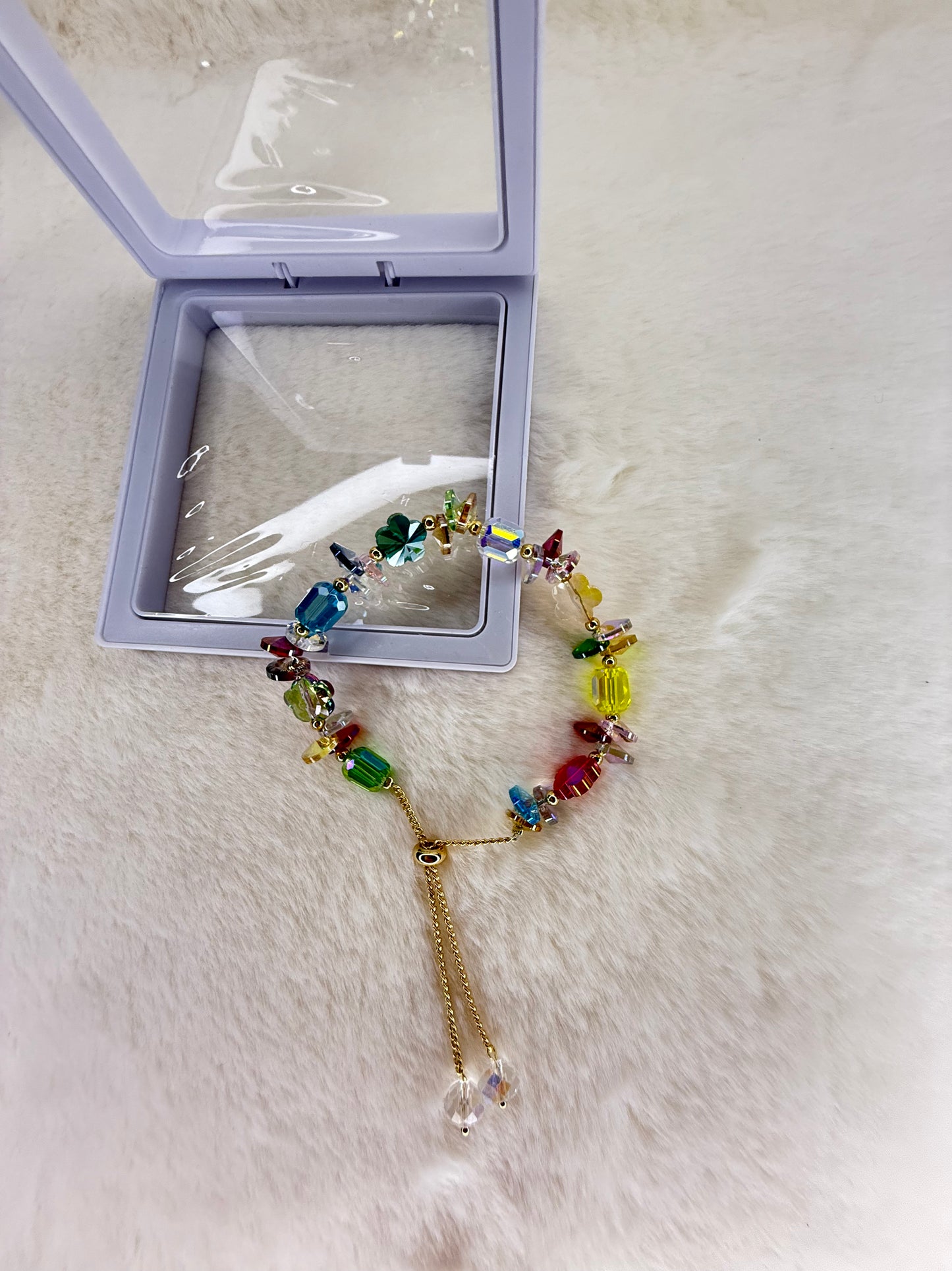 Adjustable Crystal Bracelet BR0001