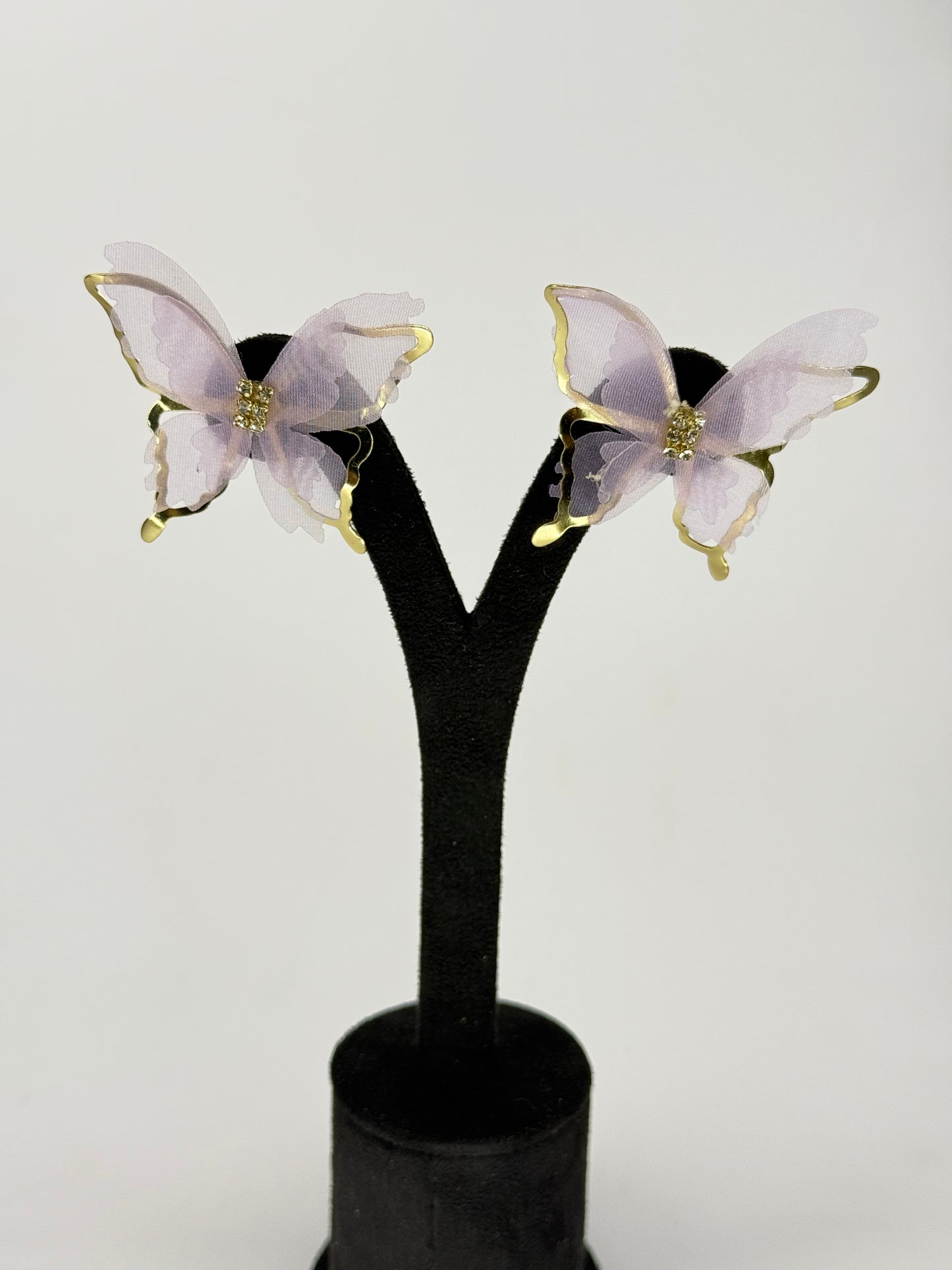 Butterfly Earring (light purple) KB0008