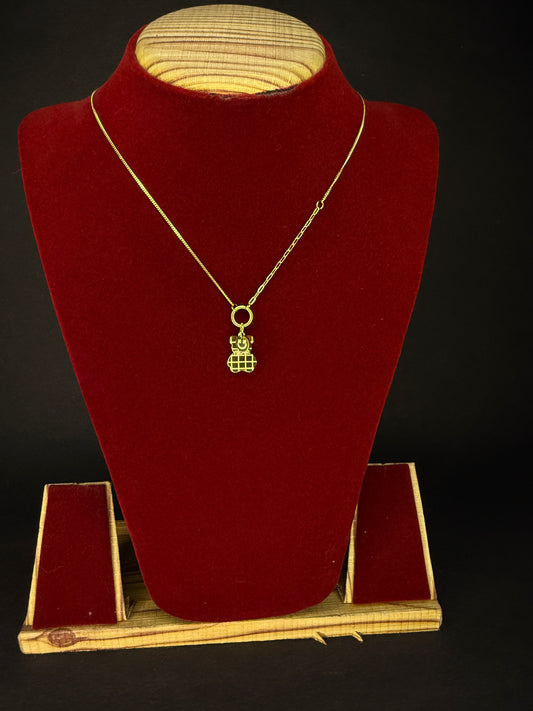 Bear Chain Pendant KM0019