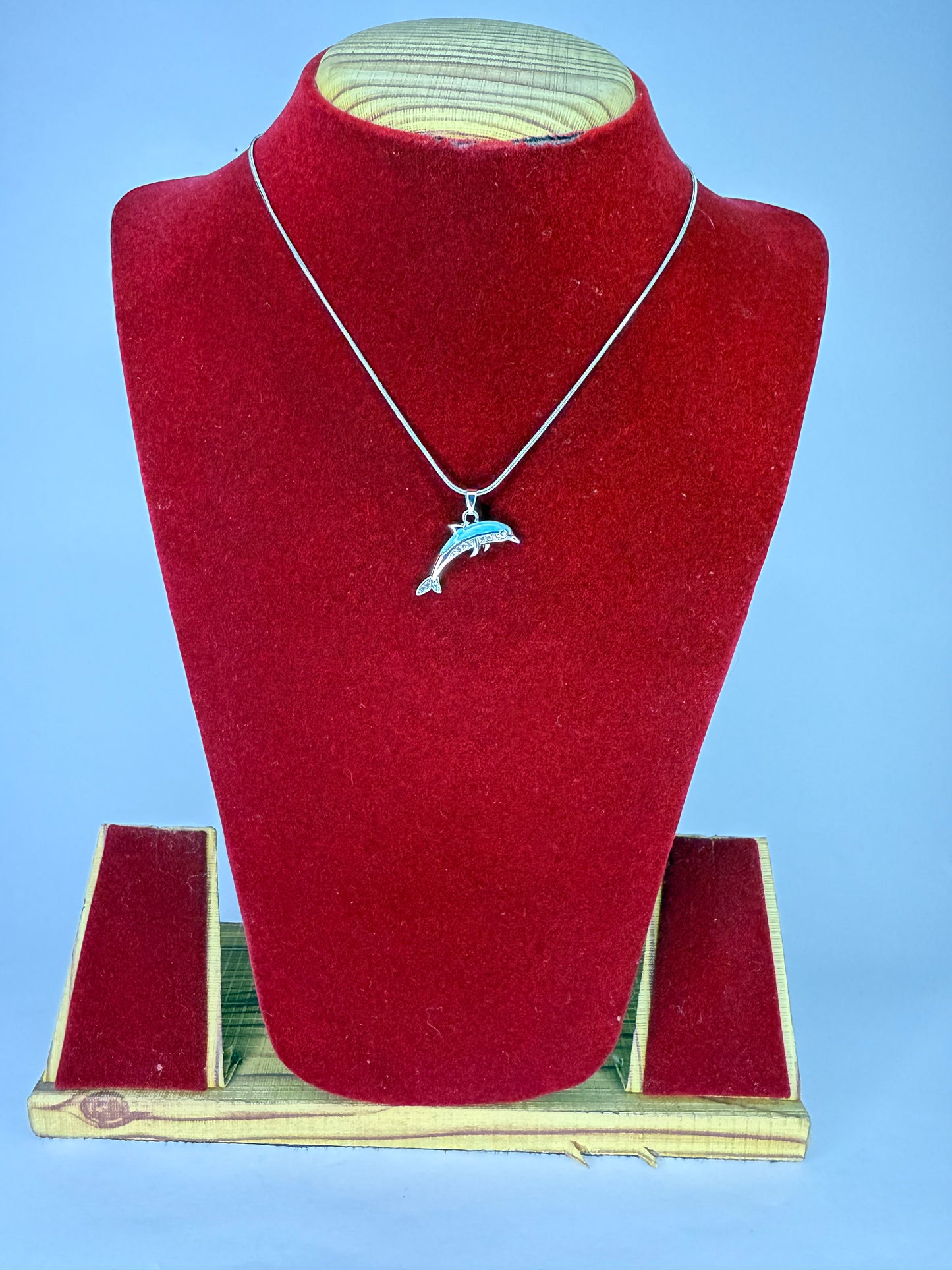 Dolphin Pendant with Chain KM0024