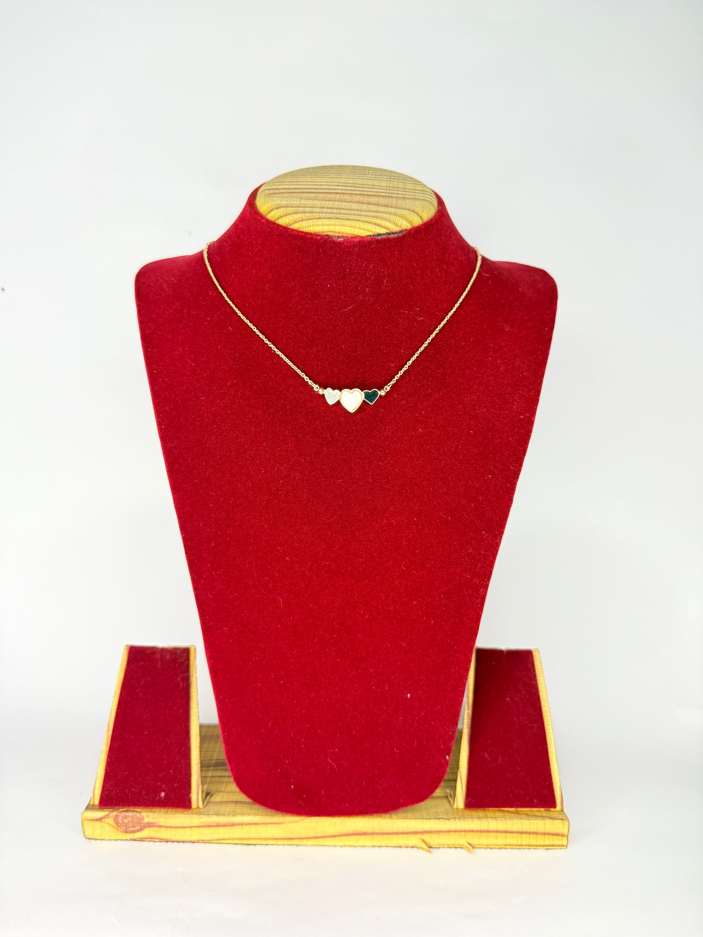 Triple Heart Necklace KM0003