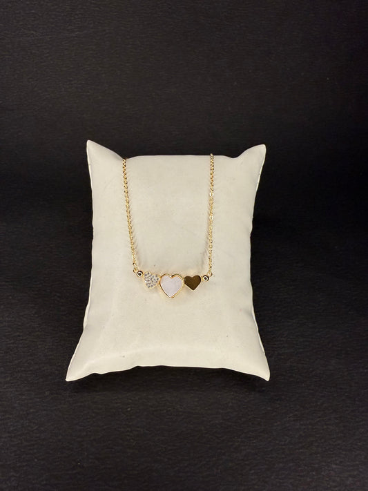 Triple Heart Necklace KM0003