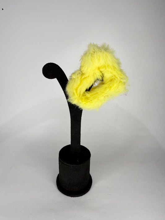 Fur Heart Claw Clip