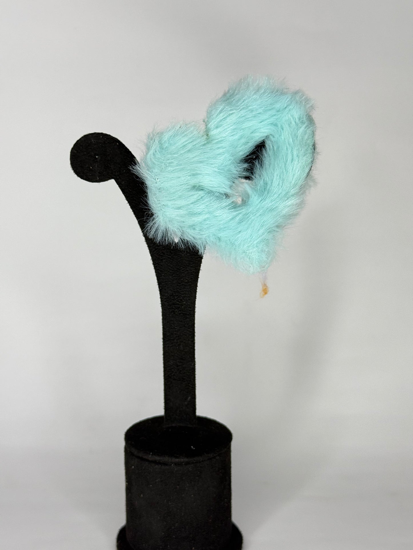 Fur Heart Claw Clip