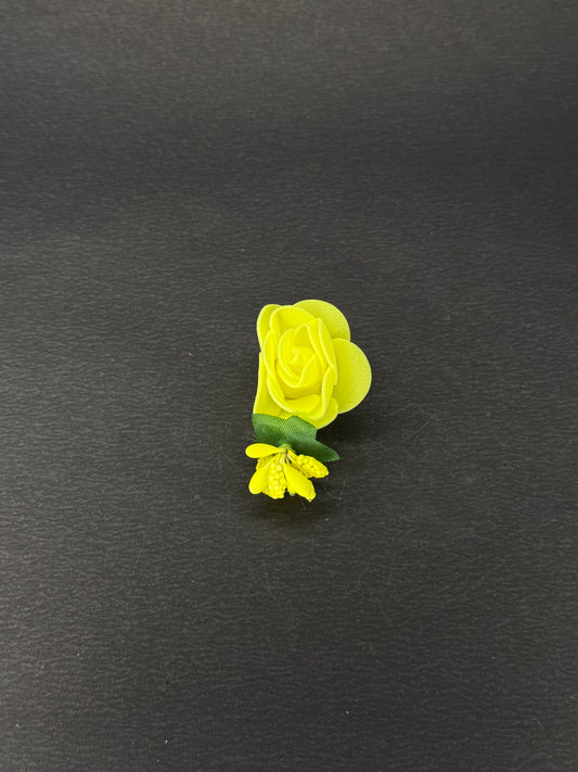 Multicolor Rose Hair Clip  (PACK OF 1 )