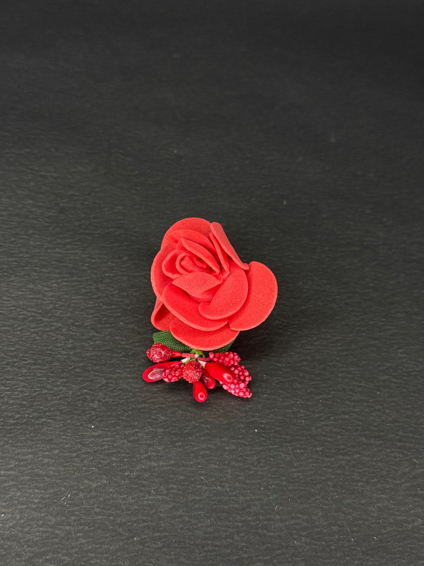 Multicolor Rose Hair Clip  (PACK OF 1 )