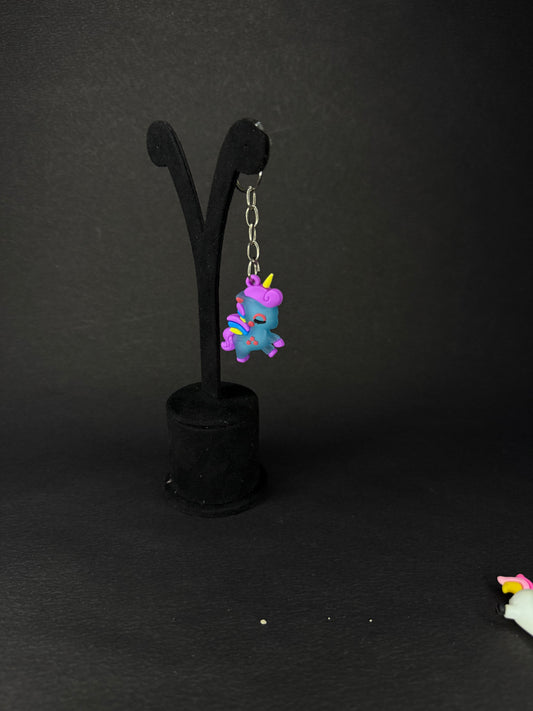 Unicorn keychain