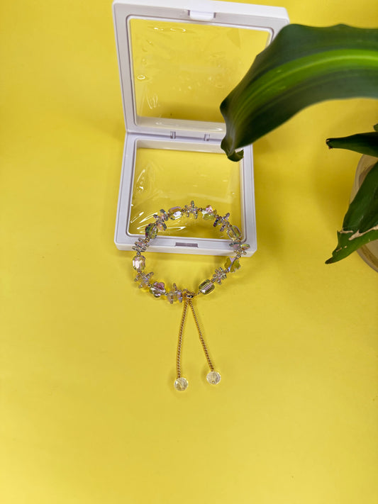 Adjustable Crystal Bracelet BR0009