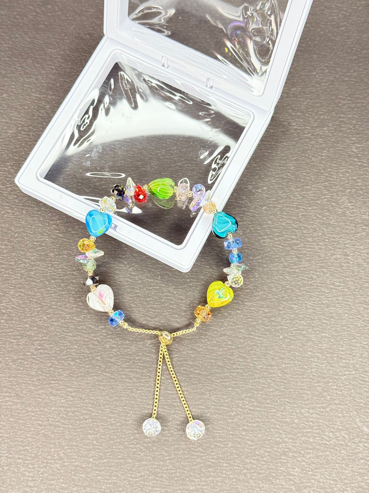 Adjustable Crystal Bracelet BR0011
