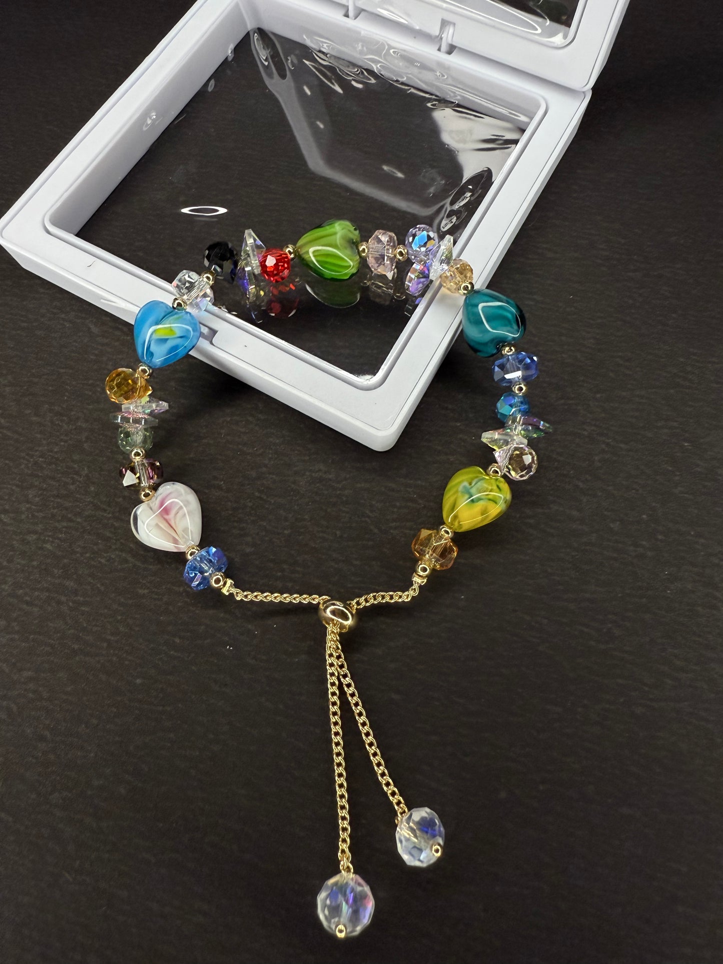 Adjustable Crystal Bracelet BR0011