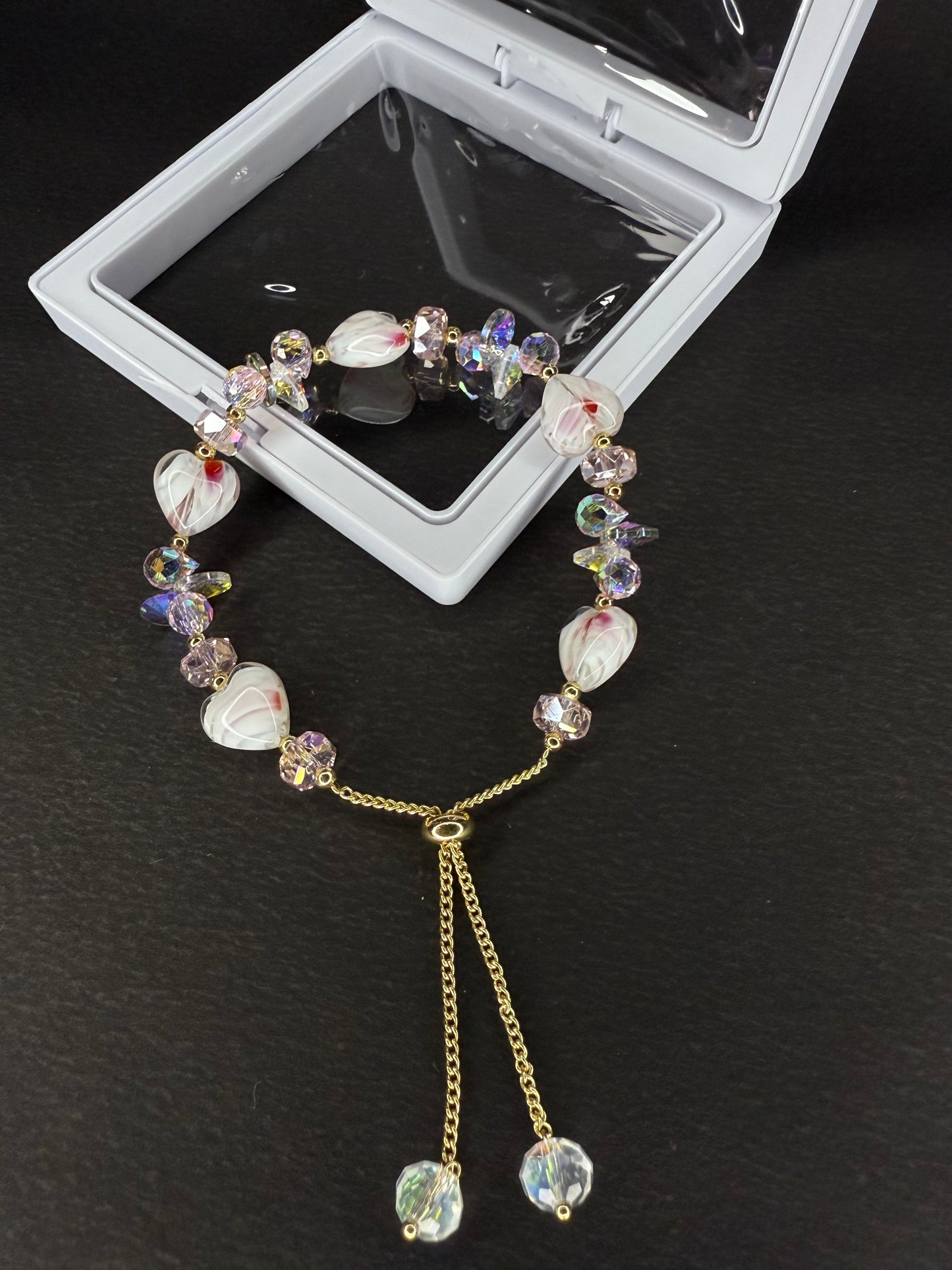 Adjustable Crystal Bracelet BR0017