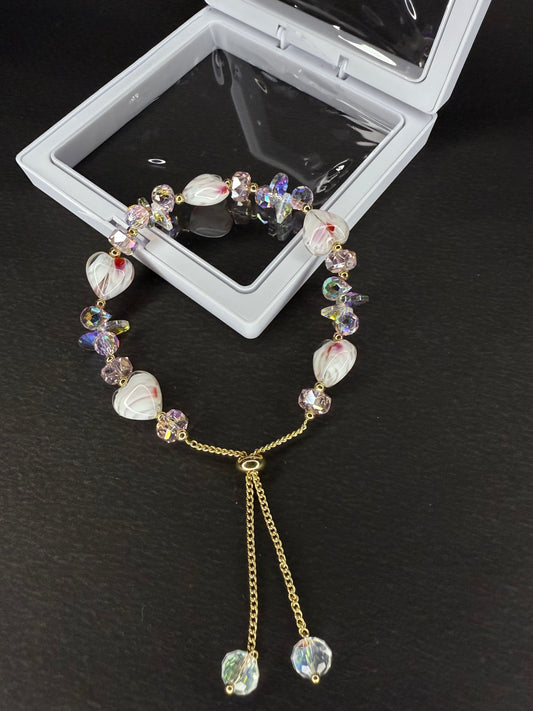 Adjustable Crystal Bracelet BR0017
