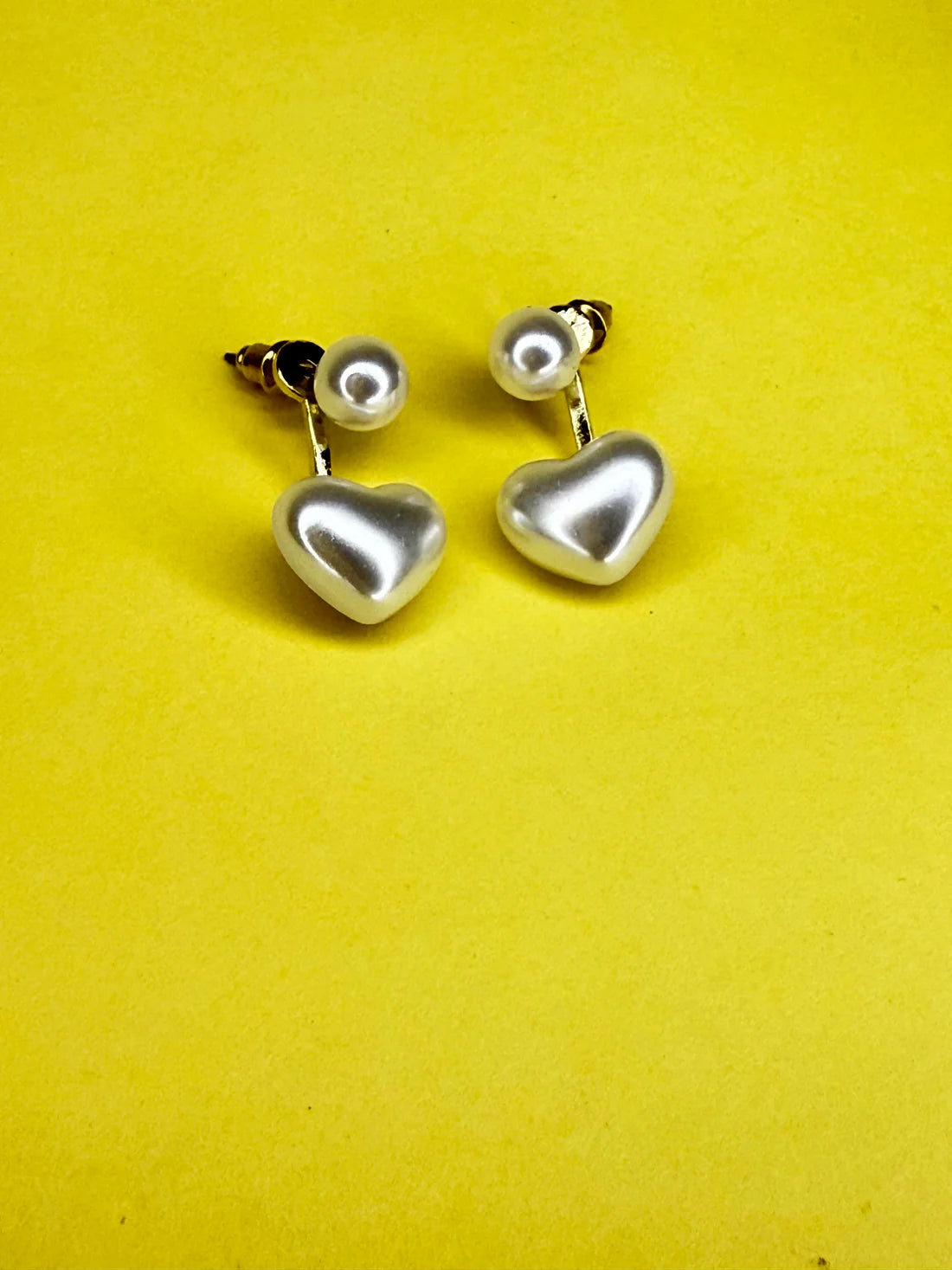 Heart Pearl Earring KB0024