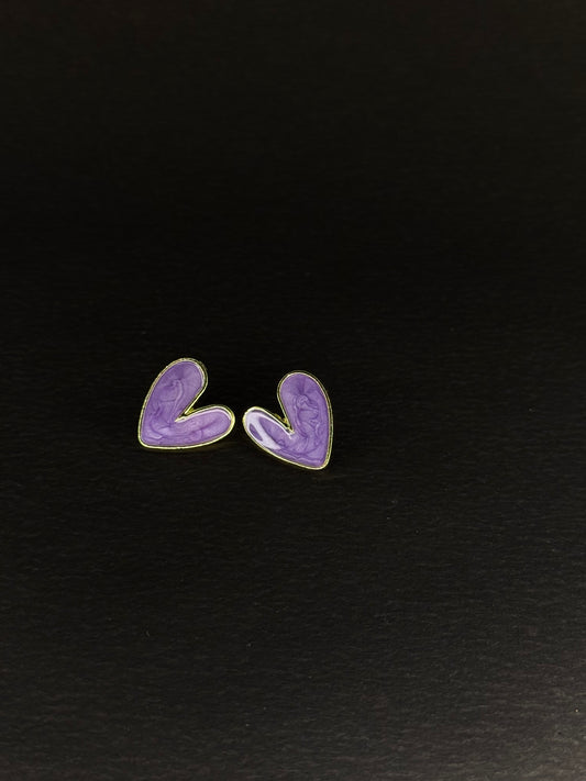 Korean Heart Shaped Earring KB0015