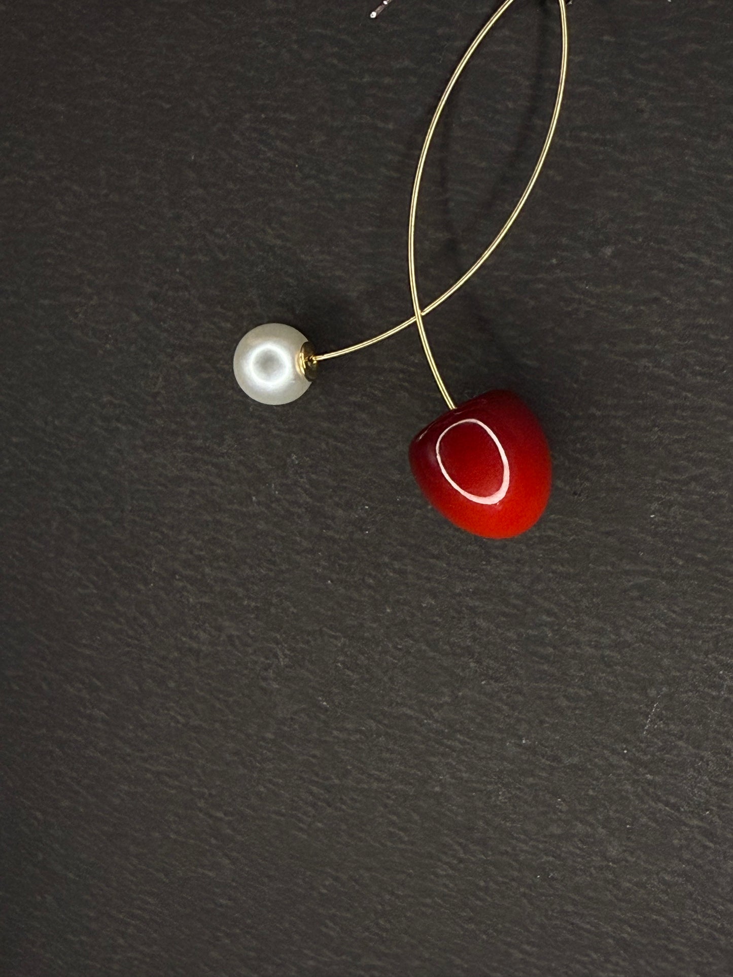 Red Cherry Earring KB0035