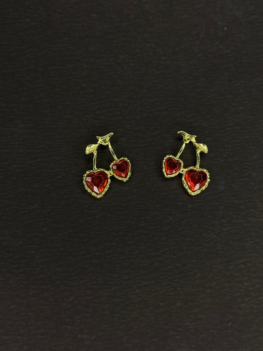 Red Heart Earring KB0010