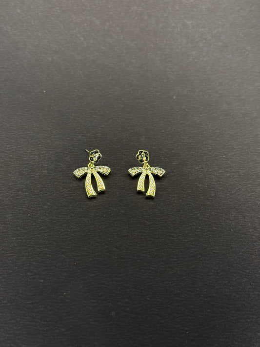 Diamond Bow Earring KB0011