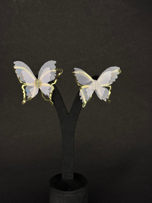 Butterfly Earring (light orange) KB0008